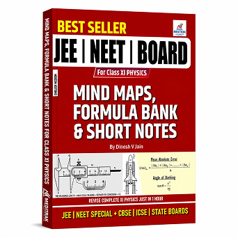 MEDITRAK Mind Maps Formula Bank & Short Notes for Class 11 Physics | Formula Sheet for JEE Main Advanced NEET CBSE ICSE & State Boards | Quick Revision Study Book (Meditrak Physics Pyqs Series)