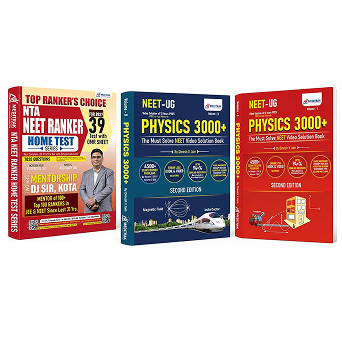 NEET 2027 Preparation Books Combo | NTA NEET Ranker Home Test Series with 39 Tests & OMR Sheets + Physics 3000+ Volume 1 & 2 | NEET UG Practice Books (Meditrak Physics Pyqs Series)